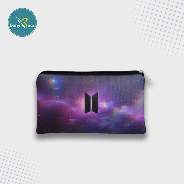 BTS Pencil / Pen Pouch (Digitally printed on Cloth)