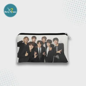 BTS Pencil / Pen Pouch (Digitally printed on Cloth)