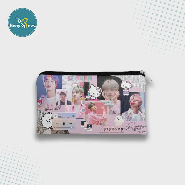 BTS Pencil / Pen Pouch (Digitally printed on Cloth)