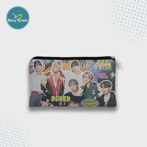 BTS Pencil / Pen Pouch (Digitally printed on Cloth)