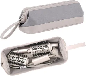 BUBM Travel Case for Dyson Airwrap Styler/Shark Flexstyle,Portable Carrying Case for Dyson Supersonic Hair Dryer,Waterproof Anti-Scratch Dustproof Protection Organizer Travel Storage Bag (Light Gray)