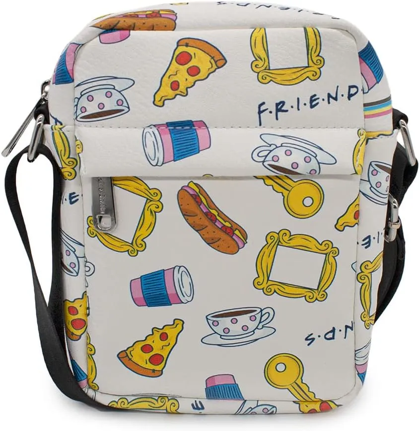Buckle Down Friends Bag, Crossbody, Television Show Icons, Vegan Leather