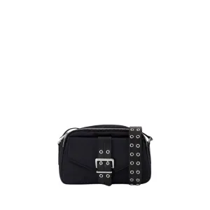 Bucky Camera Bag Crossbody - Nylon - Black
