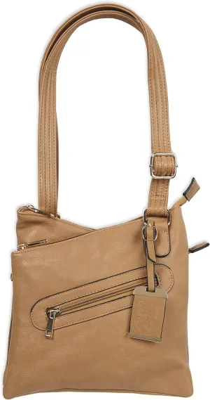 Bulldog Cases Small Crossbody Concealed Carry Purse