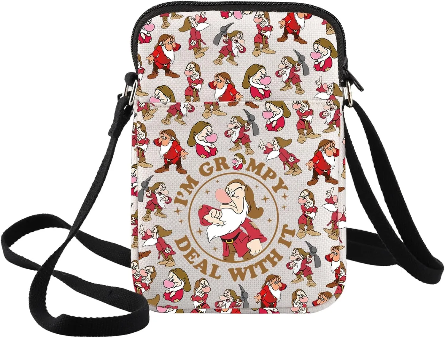 BWWKTOP Cottage Keepers Crossbody Bag Seven Helpful Spirits Inspired Gift Deal With It Shoulder Bag Seven Protectors Merch
