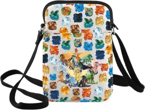 BWWKTOP Dragon Crossbody Bag Wing Dragon Darkstalker Gift Wings Dragon Tribes Novel Shoulder Bag Dragon Tribes