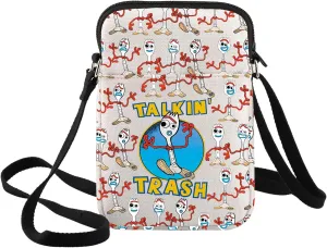 BWWKTOP Funny Forky Crossbody Bag Forky Fans Gift Toy Forky Shoulder Bag Fork Merch