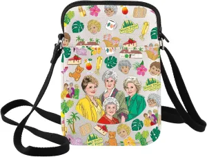 BWWKTOP Gold TV Show Crossbody Bag Blanche & Rose Fans Gift Dorothy & Sophia Shoulder Bag Bachelorette Parties Gift