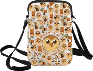 BWWKTOP Owl Crossbody Bag Hooty Fans Gift Hooty Is My Spirit Animal Shoulder Bag Hooty Merch