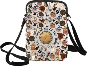 BWWKTOP Sarah & Jareth Crossbody Purse Wiseman & Goblin Fans Inspired Gift Ello Worm Shoulder Bag Sarah And Jareth Merch