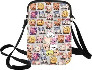 BWWKTOP SKZ K-POP Crossbody Bag SKZ Fans Gift SK Anime Shoulder Bag SKZ Member Gift