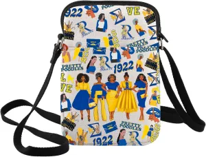 BWWKTOP Sorority Crossbody Purse 1922 SGR Graduation Gifts Greek Sorority Shoulder Bag Greek Sorority Gift
