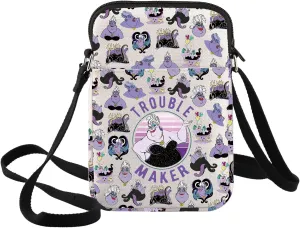 BWWKTOP Villains Ursula Crossbody Bag Sea Witches Fans Gift Trouble Maker Ursula Shoulder Bag Ursula Merchandise