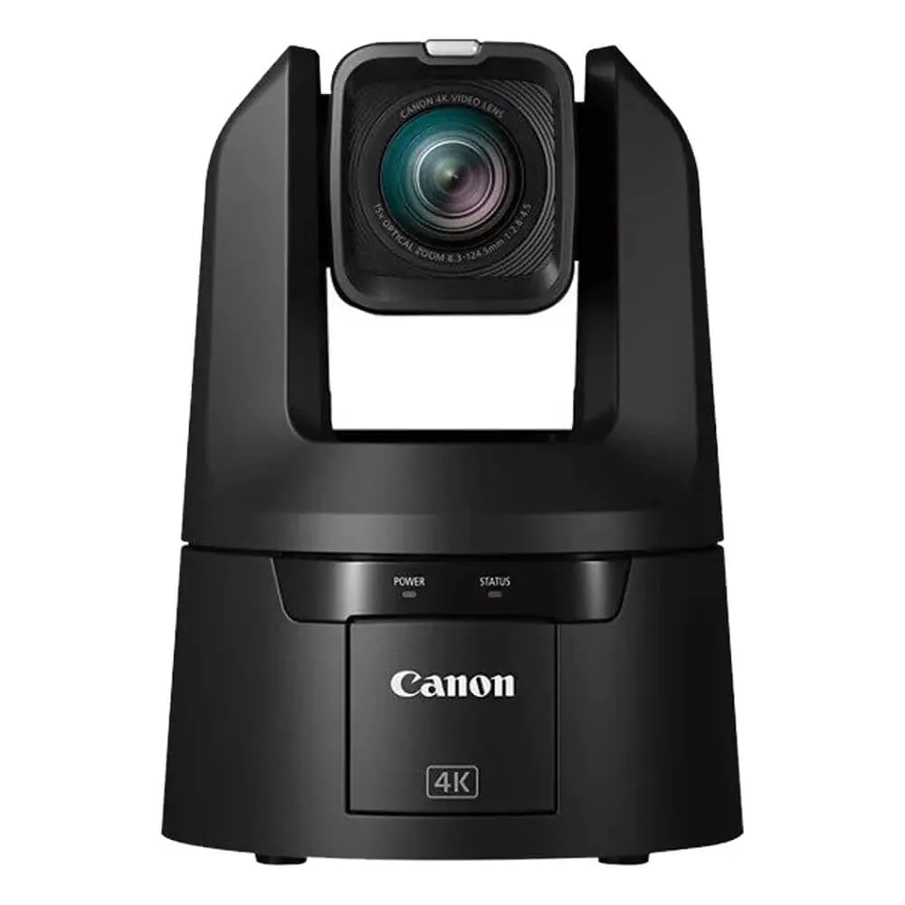 Canon CR-N500 Professional 4K NDI PTZ Camera with 15x Zoom (Black)