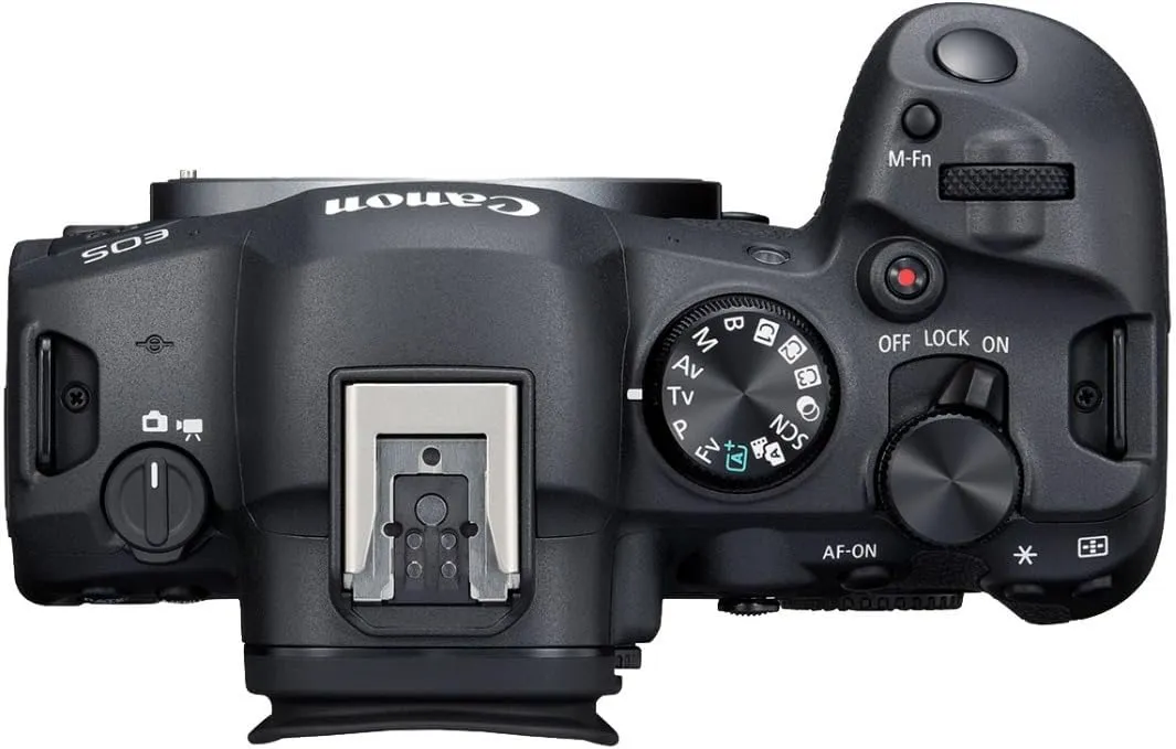 Canon EOS R6 Mark II Mirrorless Camera (Body Only), Full-Frame Camera, 24.2 Megapixel CMOS Sensor, Photo and Video Capabilities, Black