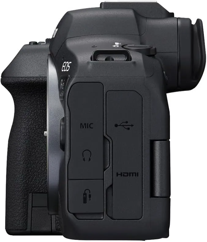 Canon EOS R6 Mark II Mirrorless Camera (Body Only), Full-Frame Camera, 24.2 Megapixel CMOS Sensor, Photo and Video Capabilities, Black