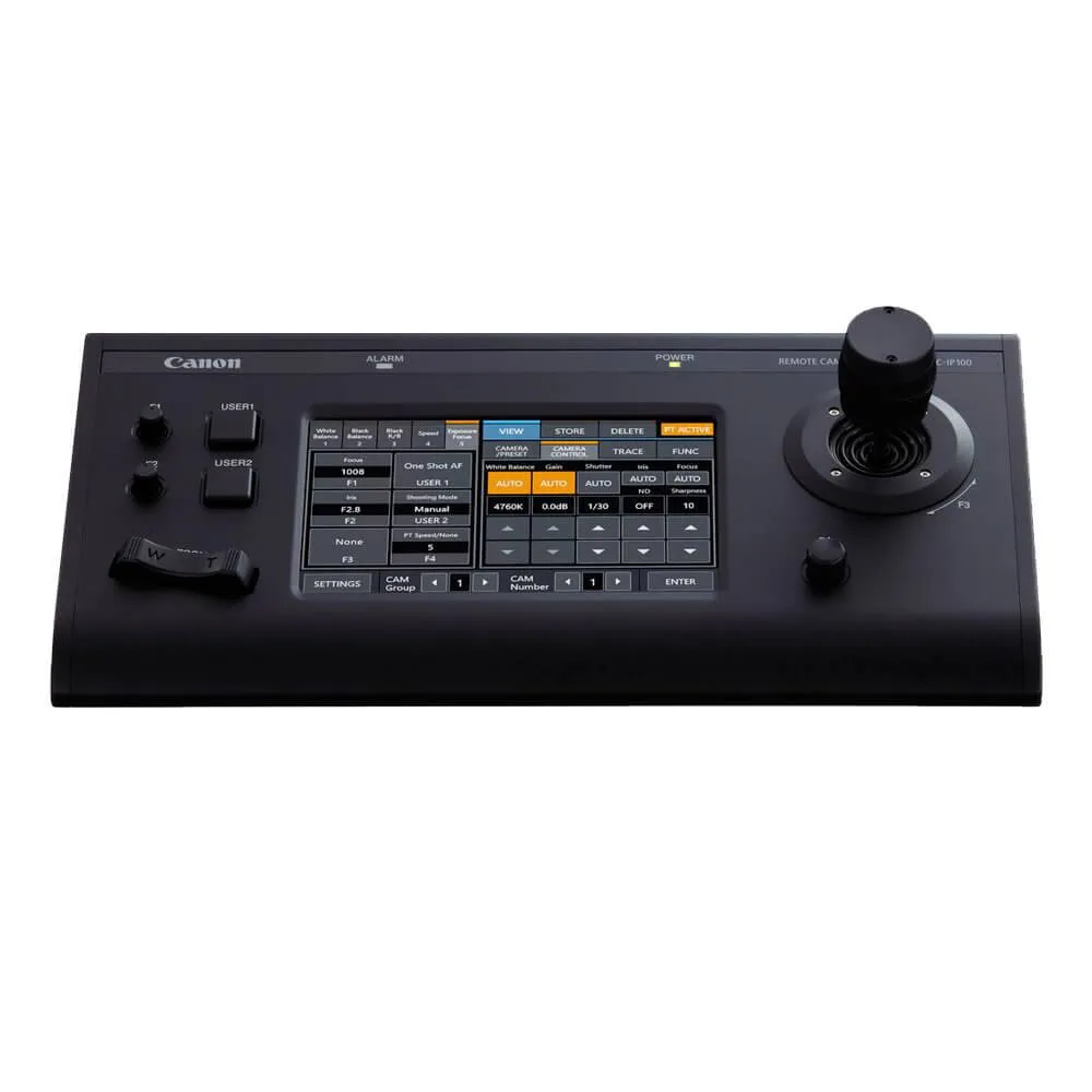 Canon RC-IP100 Touchscreen PTZ Joystick Controller