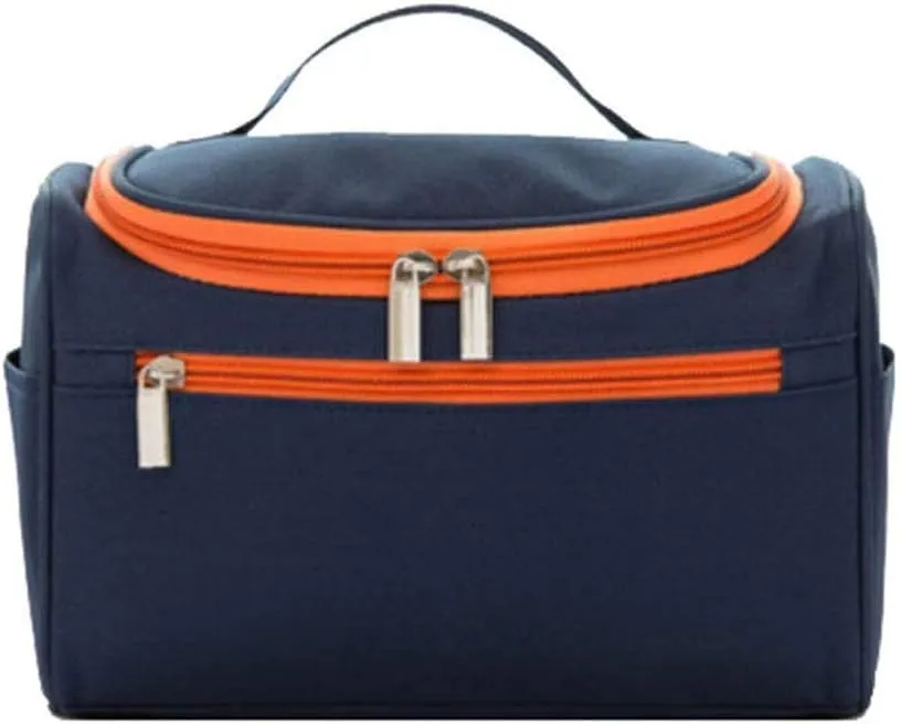 Capacity Wash Bag - Travel Women Waterproof Large Cosmetic Bag Portable Portable(D)