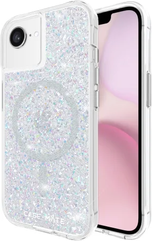 Case-Mate iPhone 16e (2025)/ 15/14/ 13 Case [Compatible with MagSafe] - Stylish Sparkly Phone Case with 12ft Drop Protection - Premium Magnetic Cover for iPhone 16e (2025)/ 15/14/ 13 - Twinkle Disco