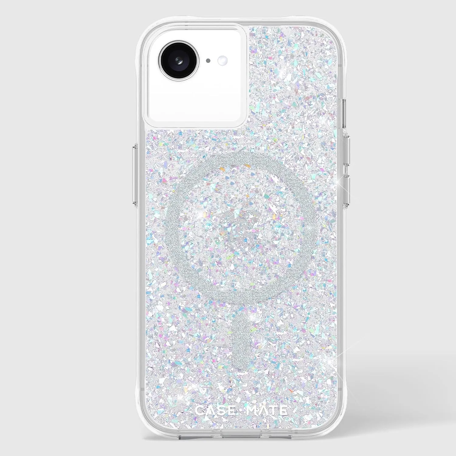 Case-Mate iPhone 16e (2025)/ 15/14/ 13 Case [Compatible with MagSafe] - Stylish Sparkly Phone Case with 12ft Drop Protection - Premium Magnetic Cover for iPhone 16e (2025)/ 15/14/ 13 - Twinkle Disco