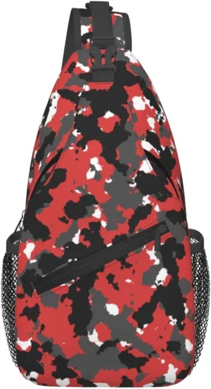 Cash US Dollar Sling Bag Adjustable Crossbody Bag Casual Chest Bags Travel Shoulder Backpack For Women Men