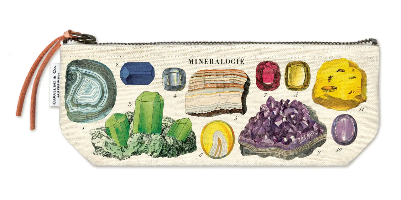 Cavallini & Co. Mineralogy Mini Pouch