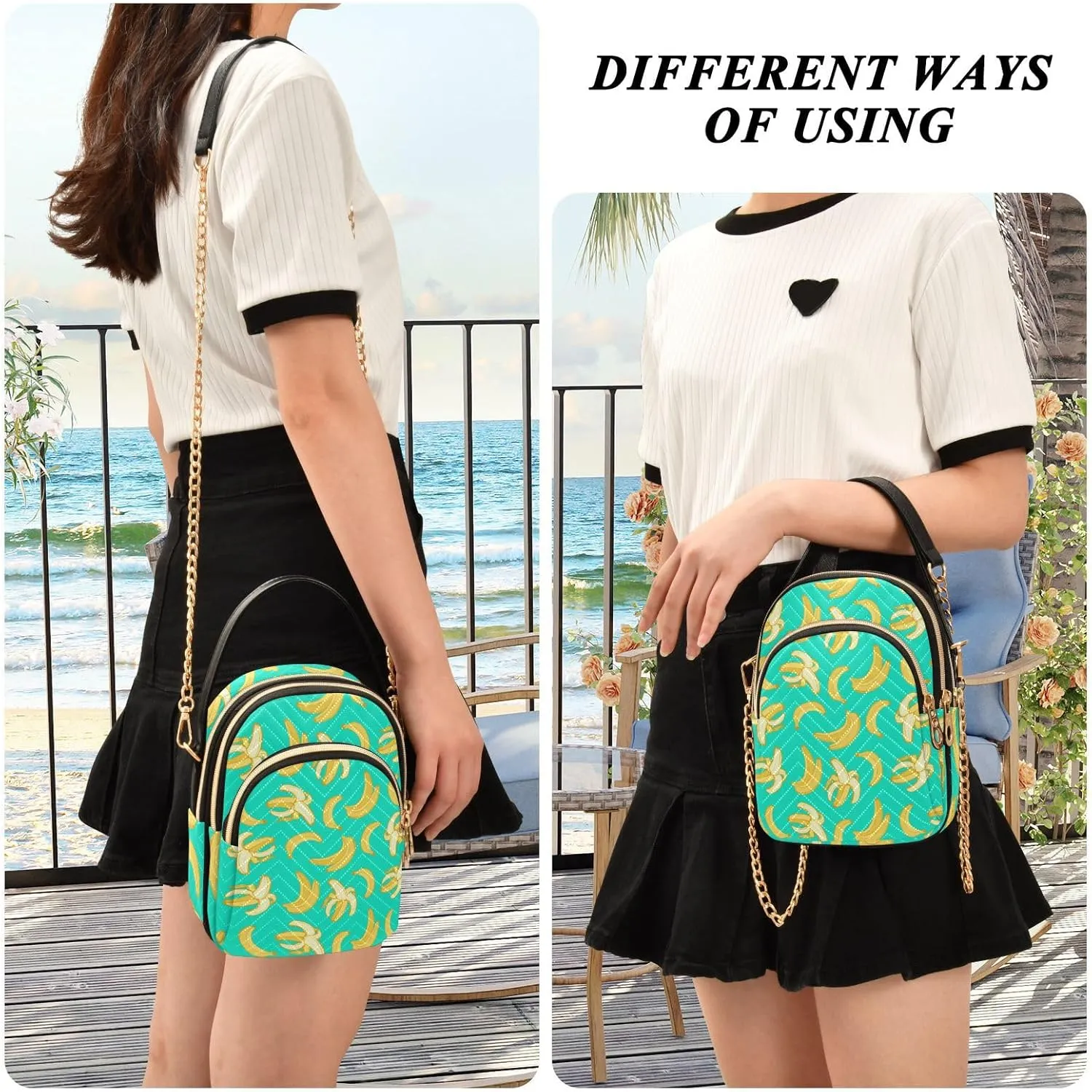 Cell Phone Purse Crossbody Handbag Durable Shoulder Bag Sturdy Travel Pouch
