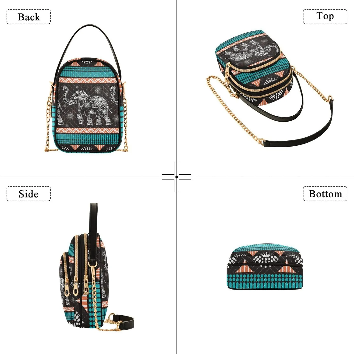 Cell Phone Purse Crossbody Handbag Durable Shoulder Bag Sturdy Travel Pouch