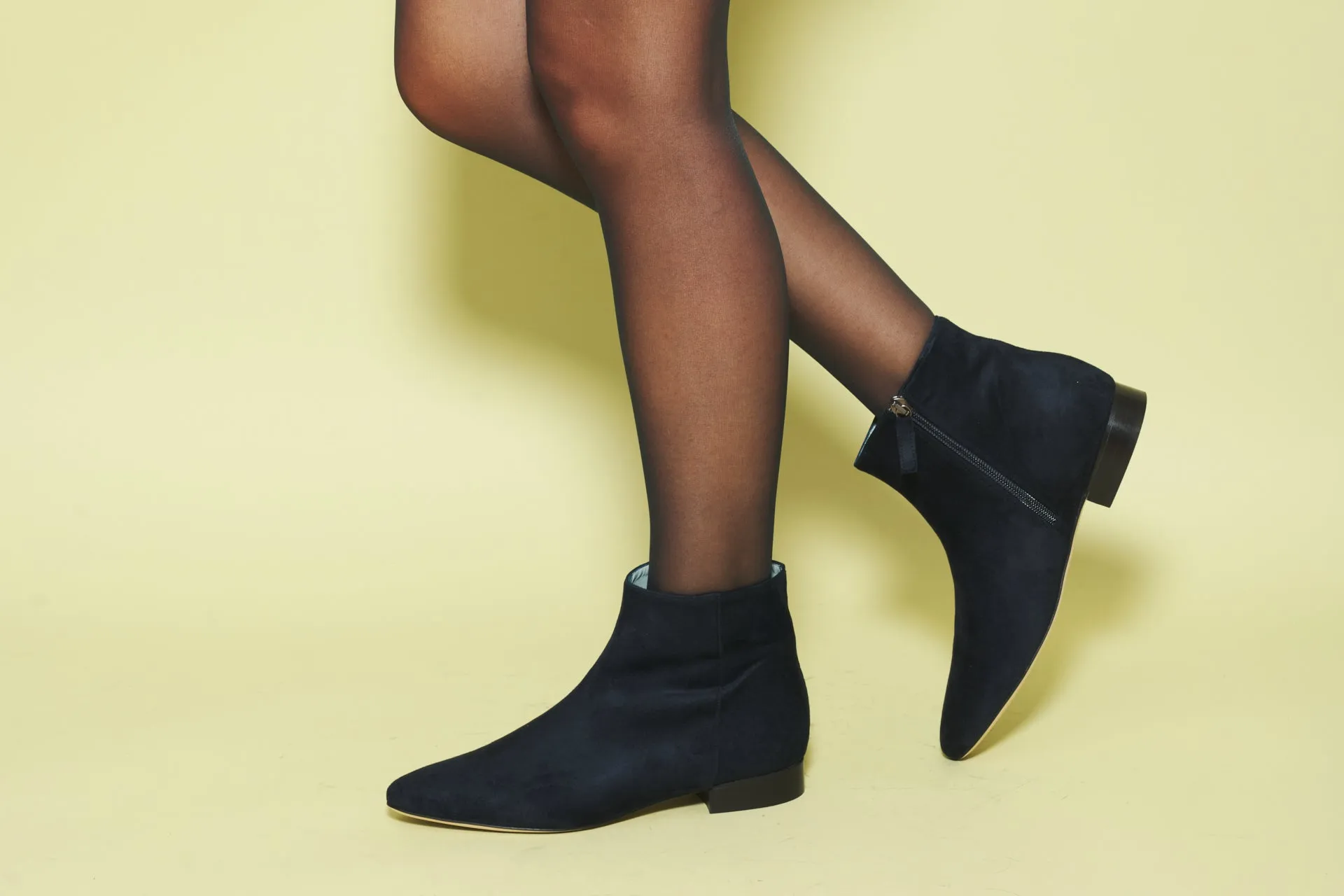 CHIARA NAVY BLUE BOOTS