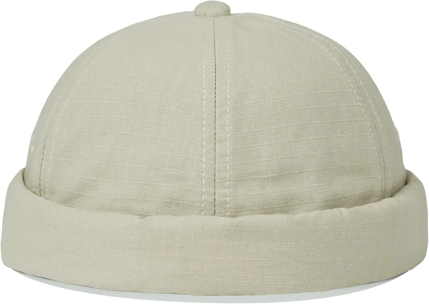 CLAPE Cotton Brimless Hat Fisherman No Visor Skull Beanie Docker Leon Harbour Hat Roll-up Edge Hip hop Hats