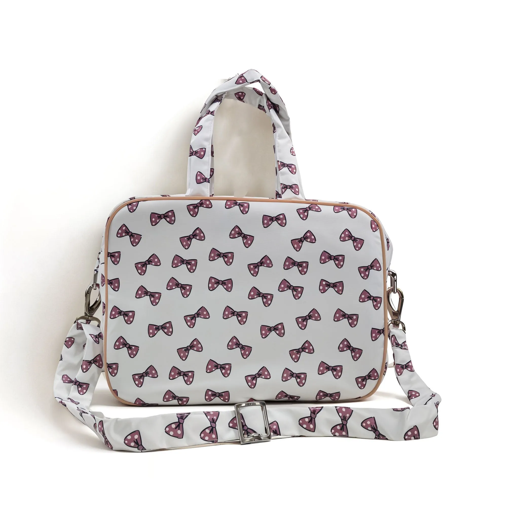 Classy Bow Print TRAVEL BAG