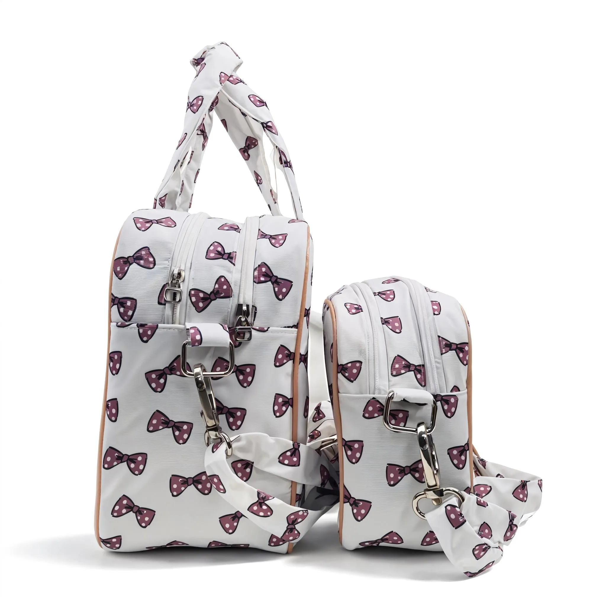 Classy Bow Print TRAVEL BAG