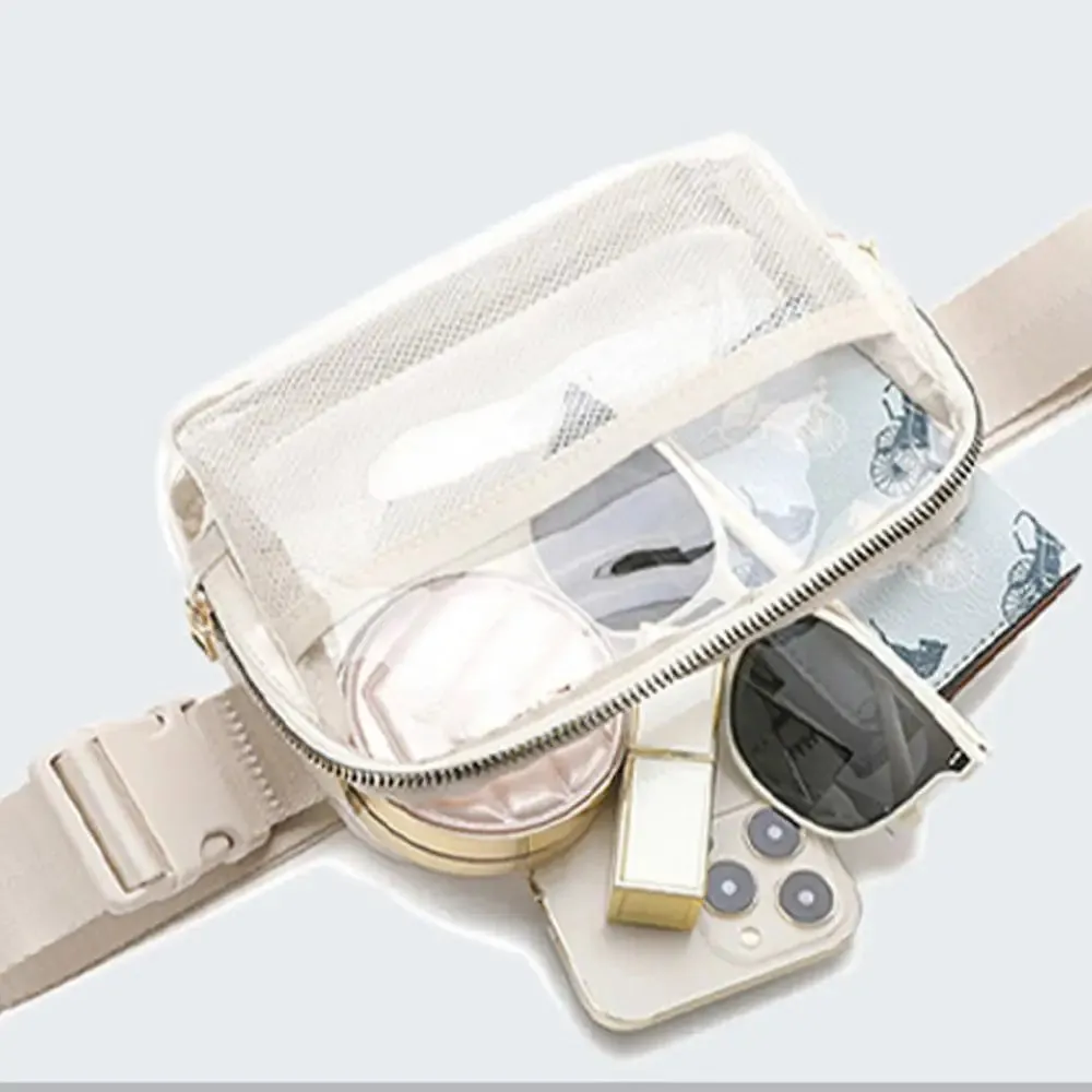 Clear crossbody fanny pack