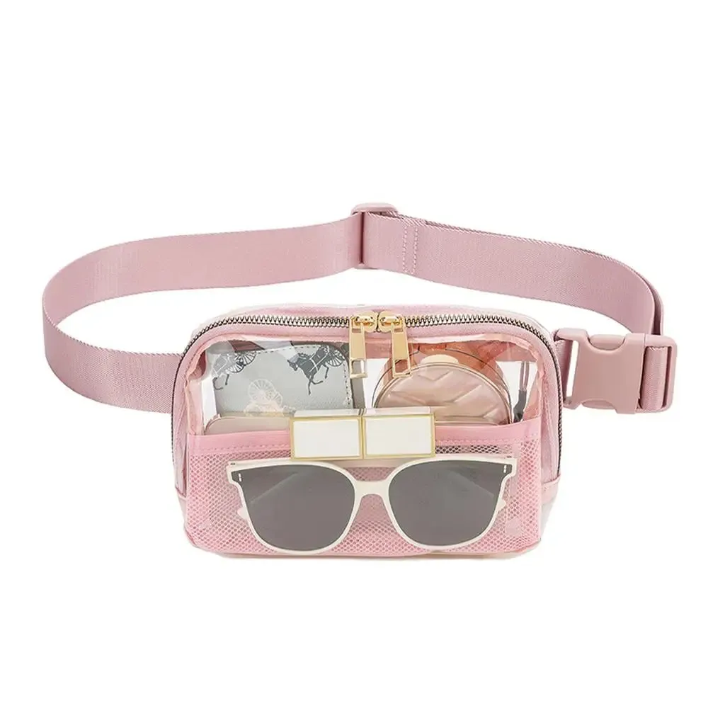 Clear crossbody fanny pack