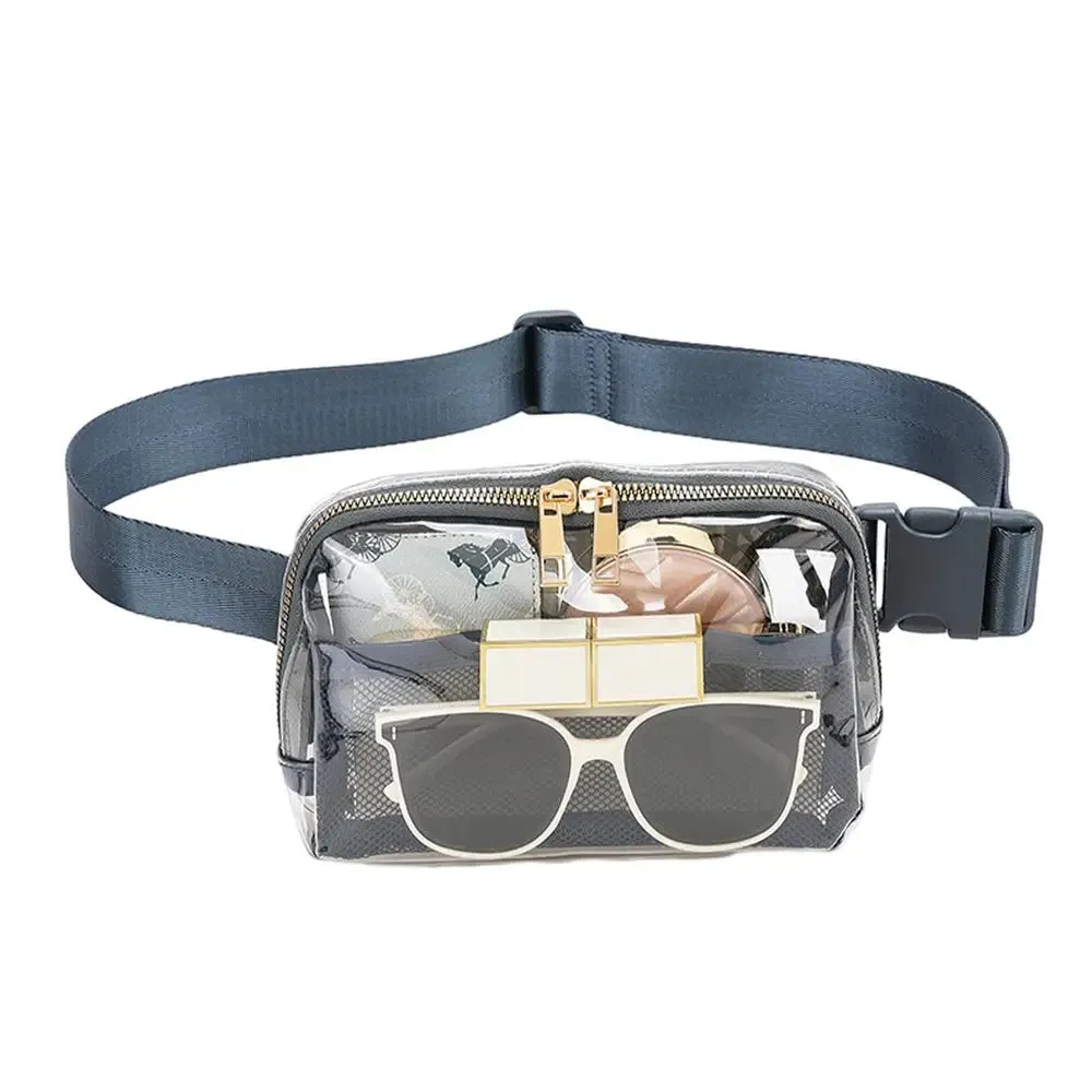 Clear crossbody fanny pack
