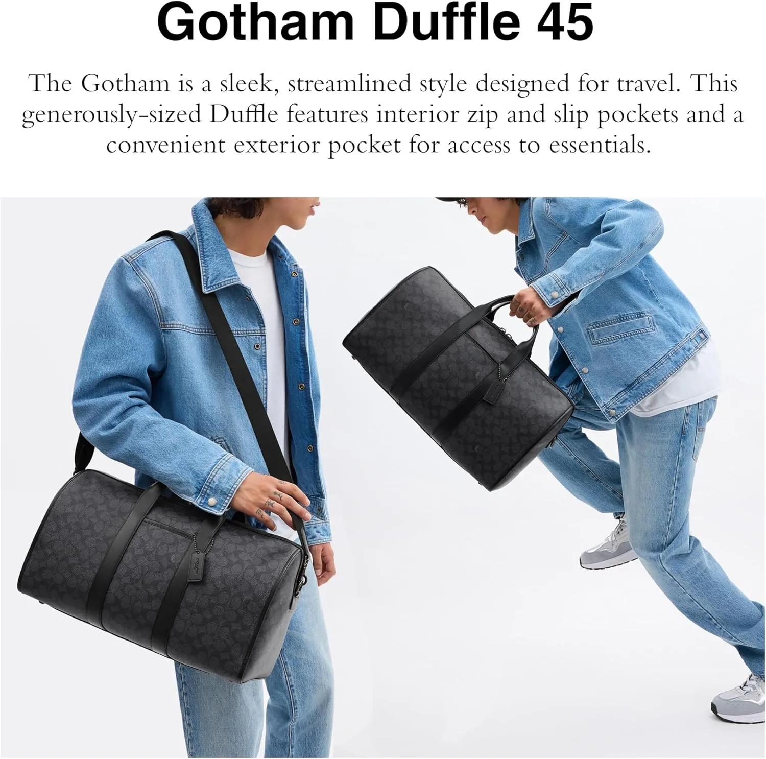 COACH Men's Gotham Duffle 45 CRY-Carry-On