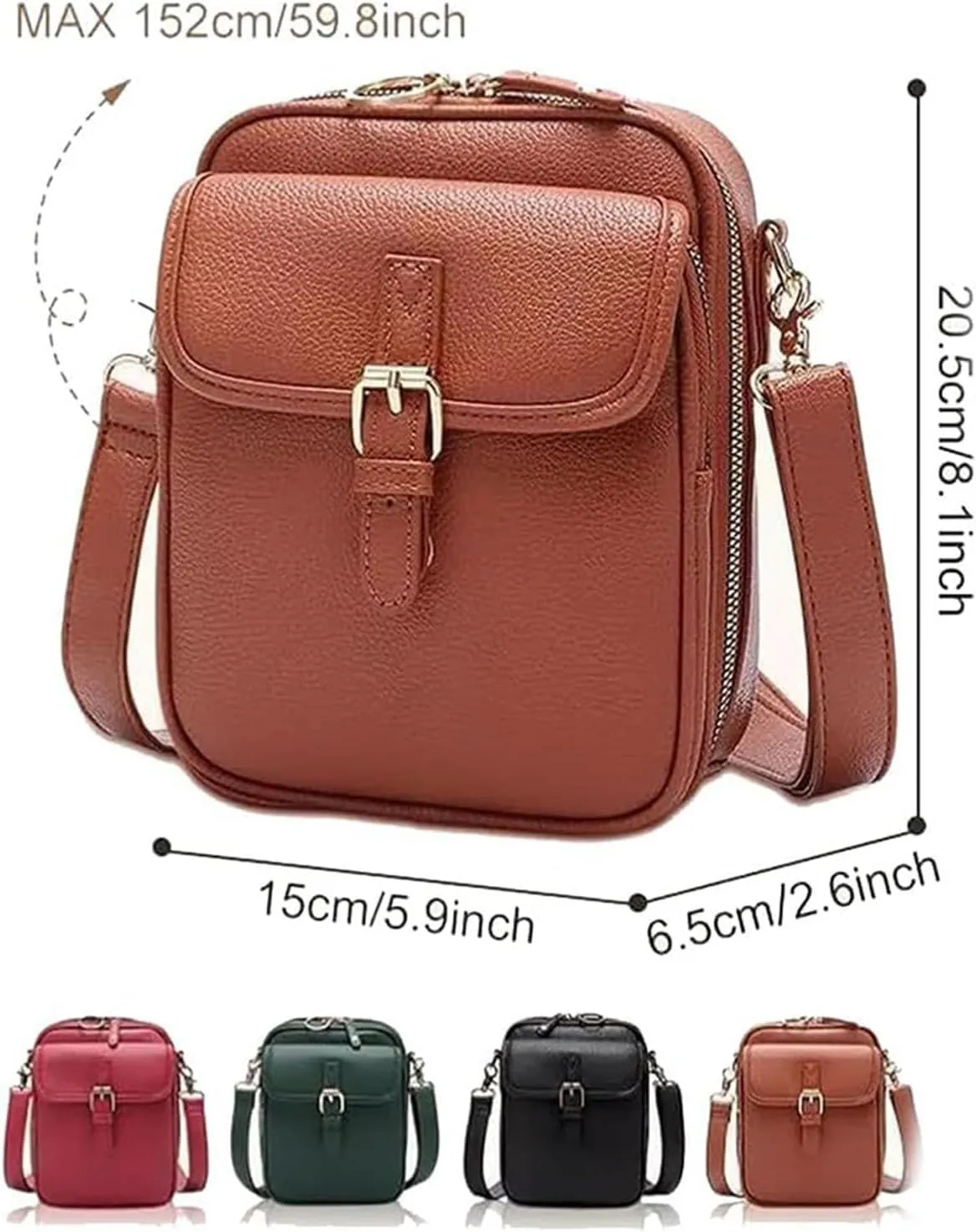 Collaboraten Crossbody Leather Bag, Collaboraten1 Crossbody Bag, Women's Anti-Theft Vintage Shoulder Messenger Bag