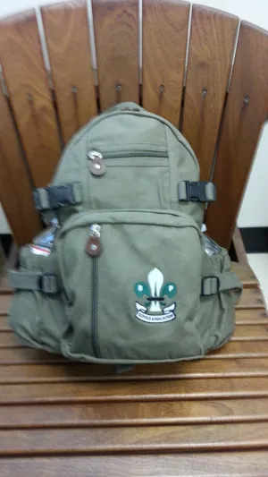 Compact Backpack, Vintage Canvas w/ OSG Logo