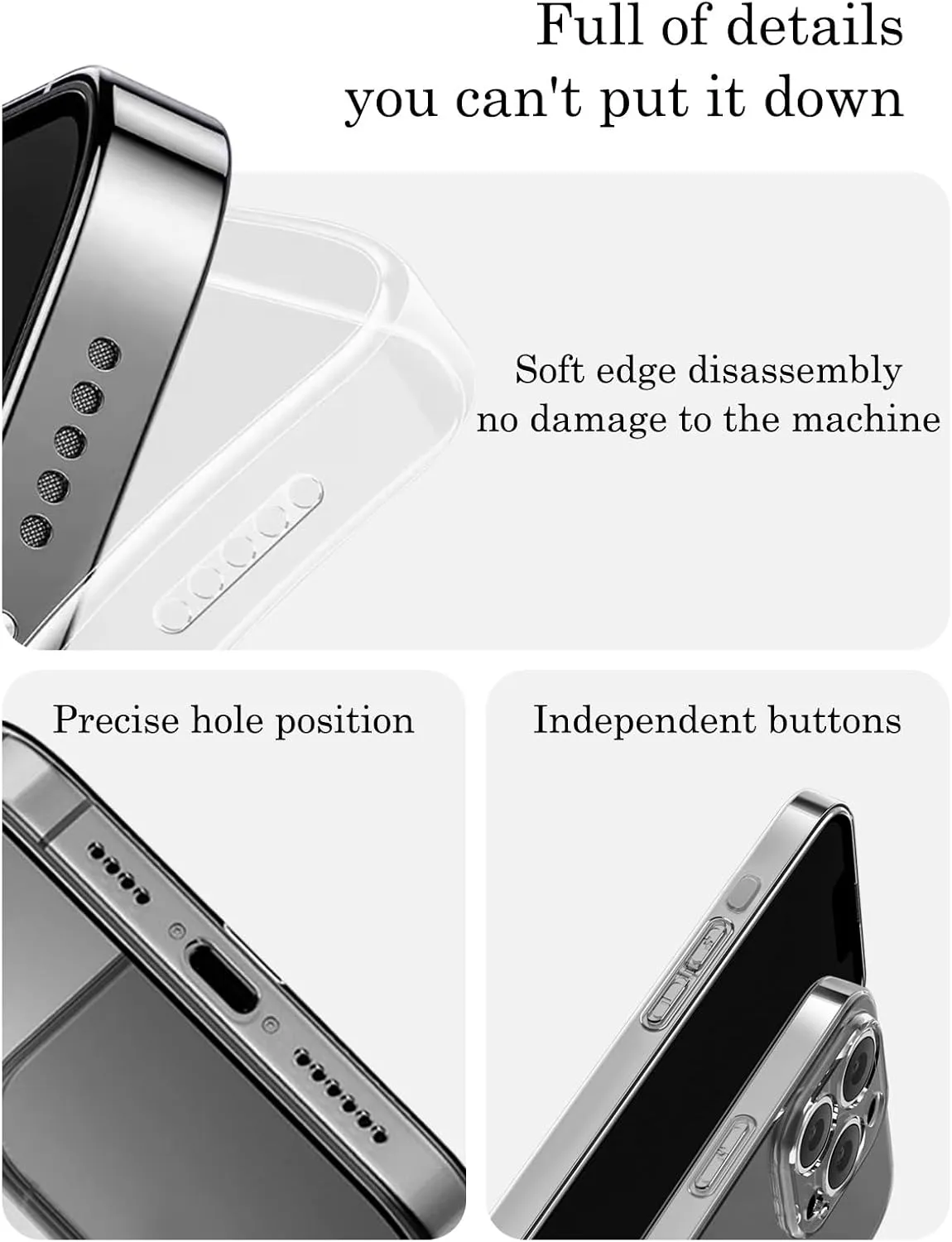 Compatible with iPhone 13 Pro Max Case 6.7 inch, Retro Buggy Green Moutain Forest Western Retro Clear Phone Case Ultra Slim Thin Anti-Scratch Transparent Phone Cover Shockproof Protective TPU Cover