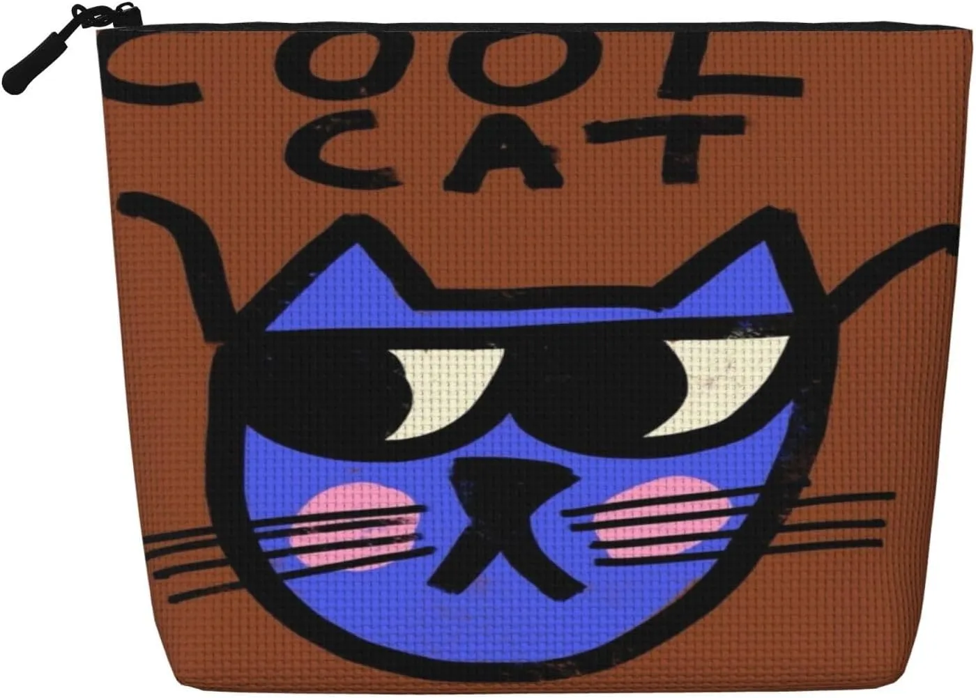 Cool Cat Series Makeup Bag Birthday Gift Mother'S Day Gifts Are The Internal Capacity Is Large Light And Cute Suitable For Daily Life Travel Etc