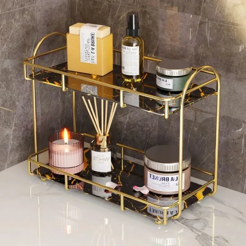 Cosmetic 2 Layer Organizer Shelf