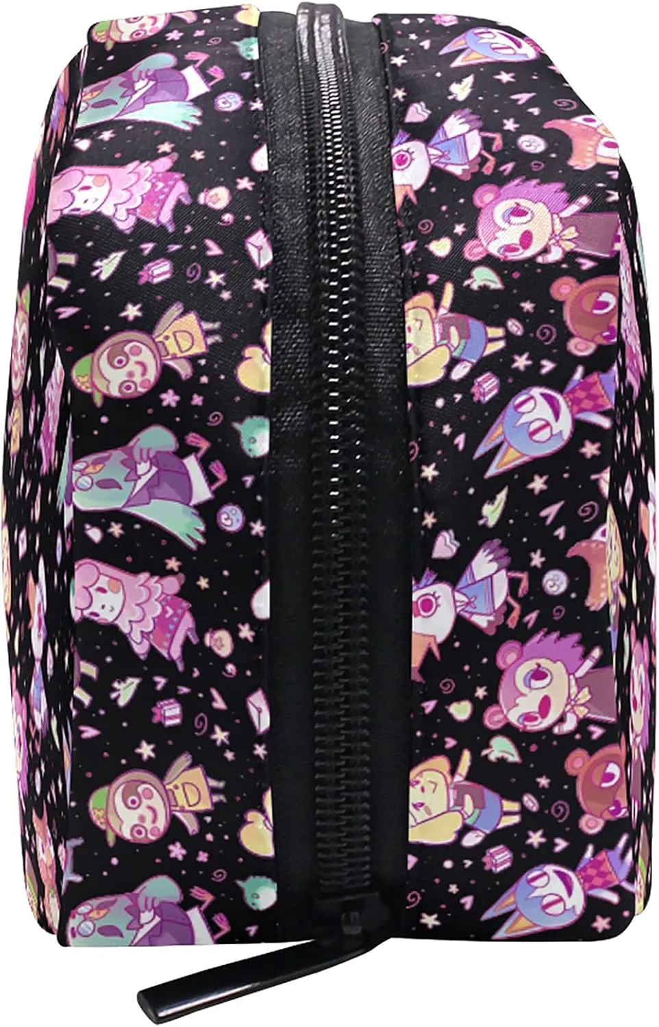 Cosmetic Bag Portable and Suitable for Travel Animal Crossing Pattern Makeup bag with Zipper Pencil Bag Pouch Wallet
