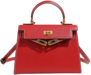 cross-body bag Crossbody Cowhide Palm Print Shoulder Bag