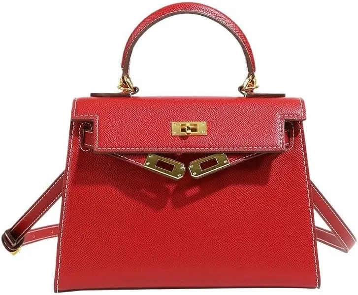 cross-body bag Crossbody Cowhide Palm Print Shoulder Bag