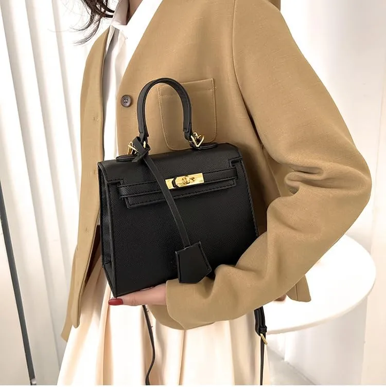 cross-body bag PU Shoulder Solid Color Crossbody Bag