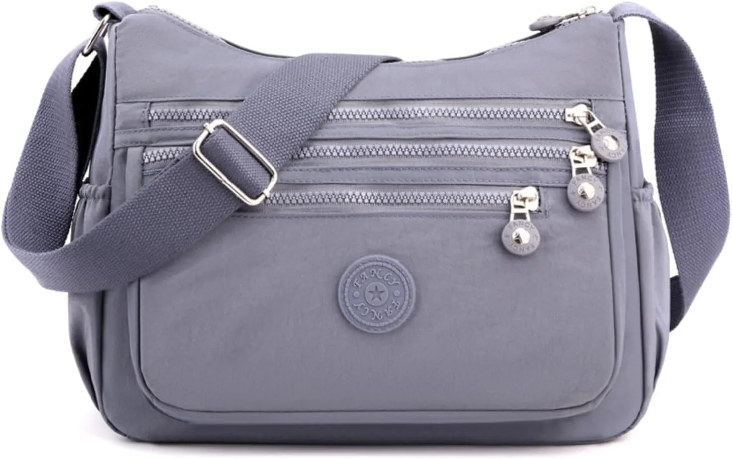 Crossbody Bag for Women, Nylon Waterproof Shoulder Bag with Pockets Adjustable Strap, Purse Handbag for Women