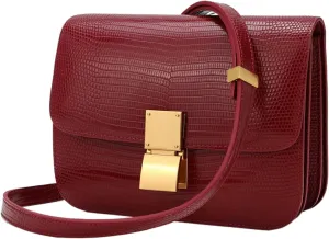 Crossbody bag, leather leather tofu bag, stylish small square, shoulder bag, skin flap crossbody handbag