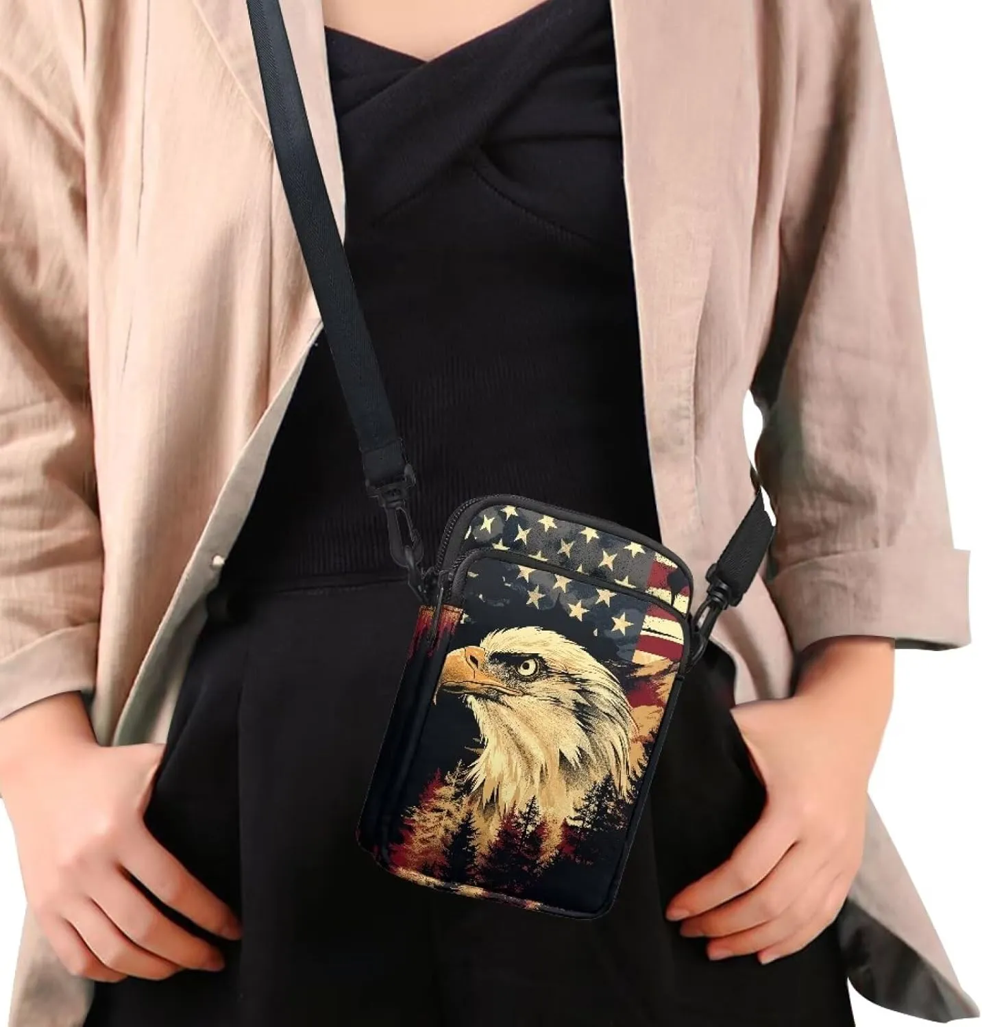 Crossbody Bags for Women Small Cell Phone Purse Shoulder Bag with Adjustable Strap Slant Sling Bag