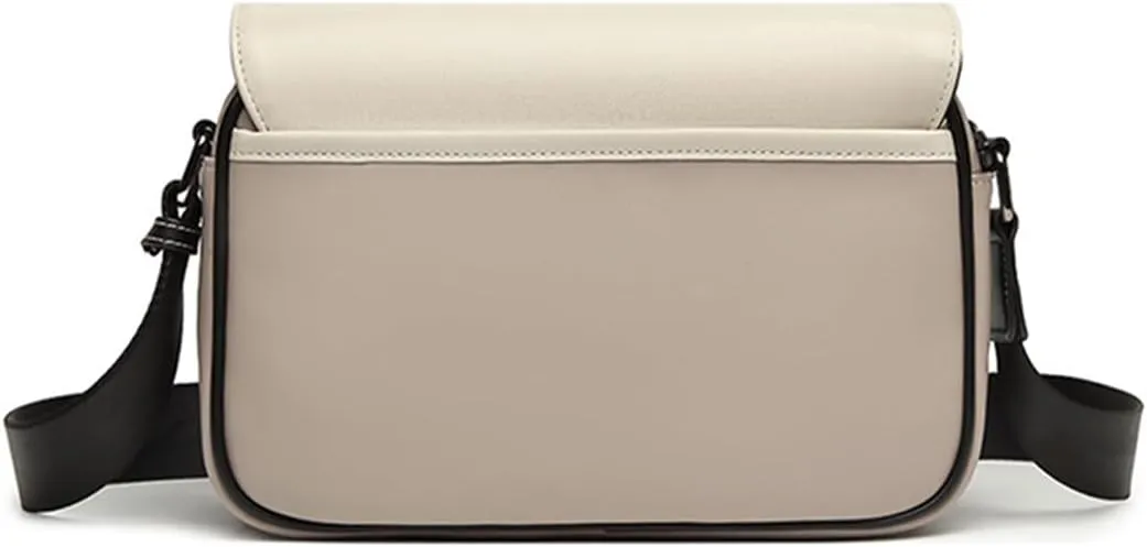 Crossbody Messenger Bag for Men, Color Clash Design