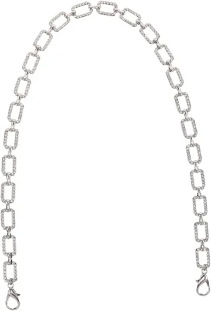 Crystal Rhinestone Purse Chain Strap Elegant Replacement Shoulder Strap for Handbags Bag Charms Fashionable Wedding Dress Accessories Handmade Durable Design